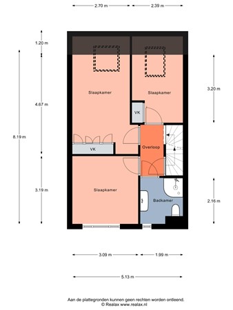 Floorplan - Landjonker 11, 3834 CL Leusden